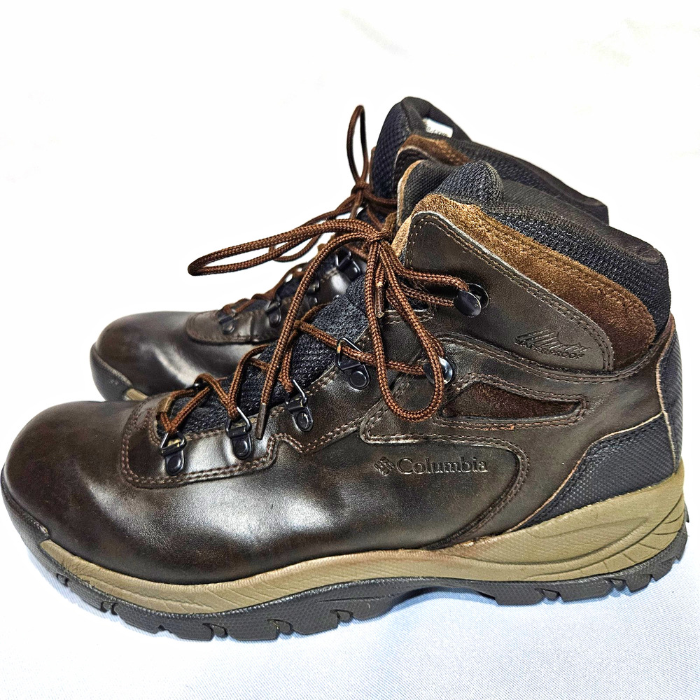 Columbia Newton Ridge Plus II Men's Hiking Boots, 12 Waterproof Brown BM3783-231